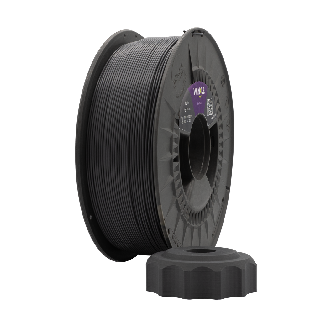 Filament PLA TOUGH, WINKLE, 1.75MM, IRON GREY, 1KG