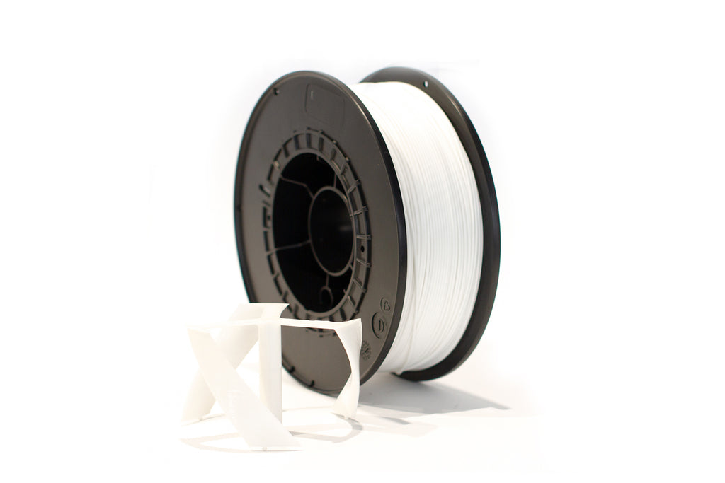 Filament PETG, PREMIUM,  WHITE, 1.75MM, 1KG, FILALAB