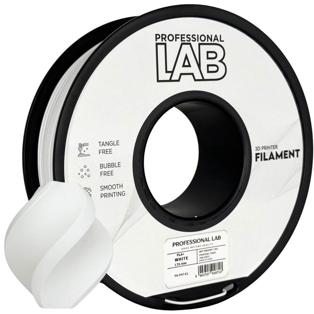 Filament Profesional LAB PLA + Alb 1.75 mm 1 kg