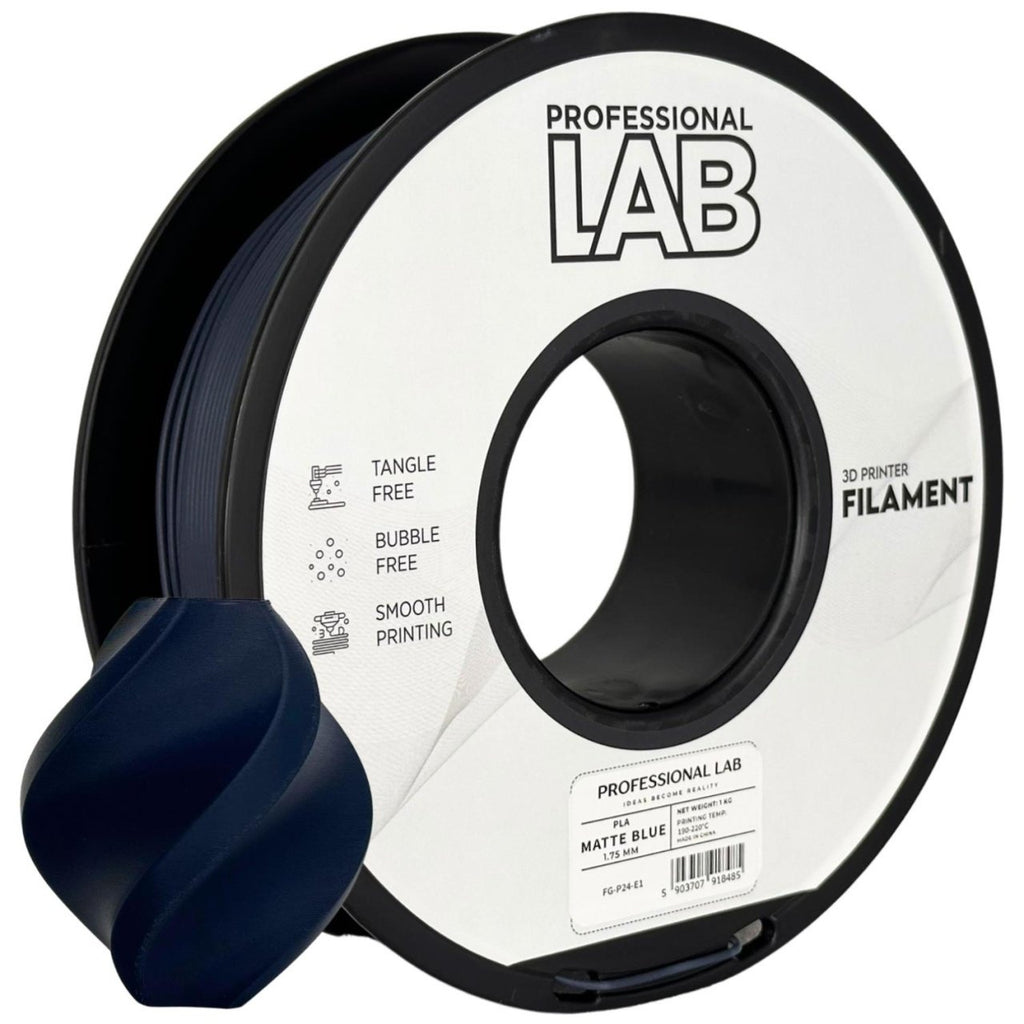 Filament Profesional LAB PLA Mat Albastru 1.75 mm 1 kg