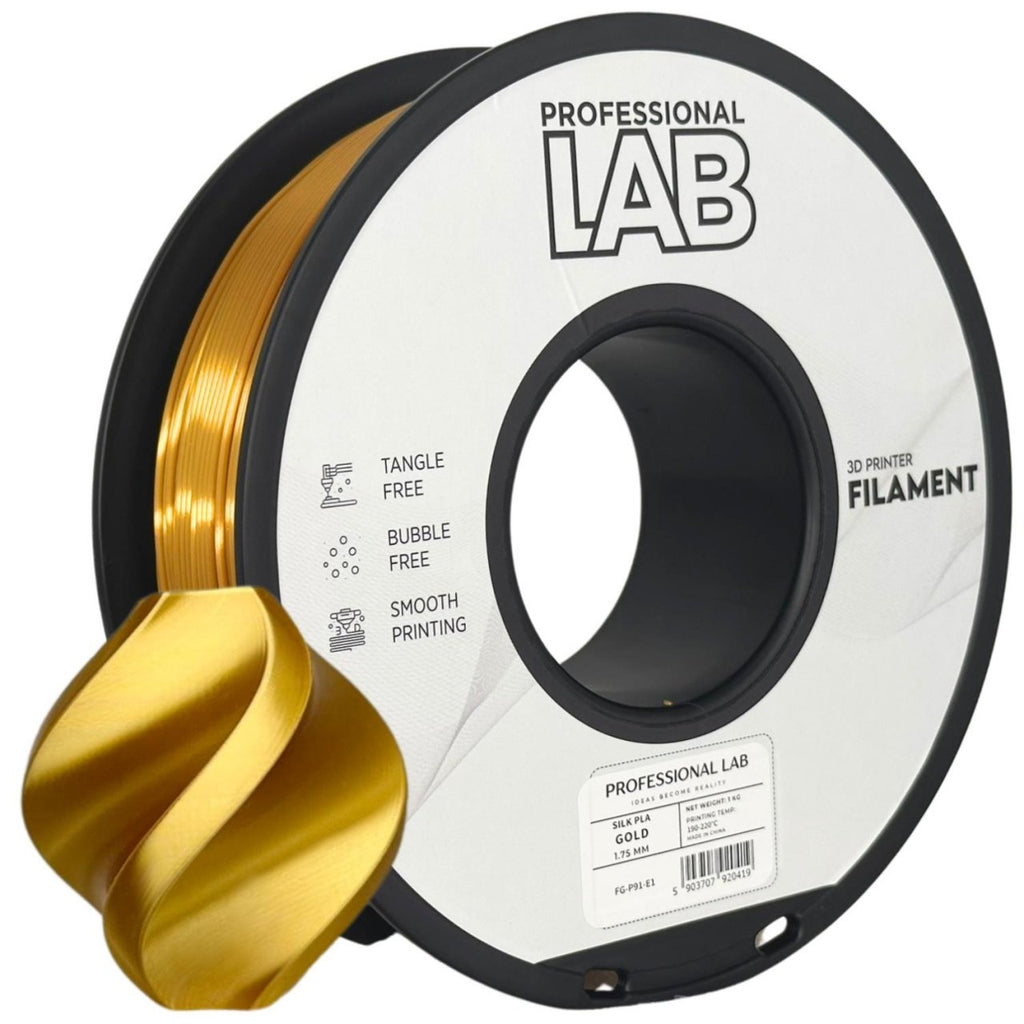 Filament Profesional LAB Silk PLA Auriu 1.75 mm 1 kg