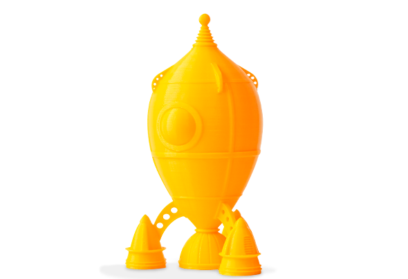Filament PLA HIGH SPEED, WINKLE, 1.75MM, LIGHTING YELLOW, 1KG