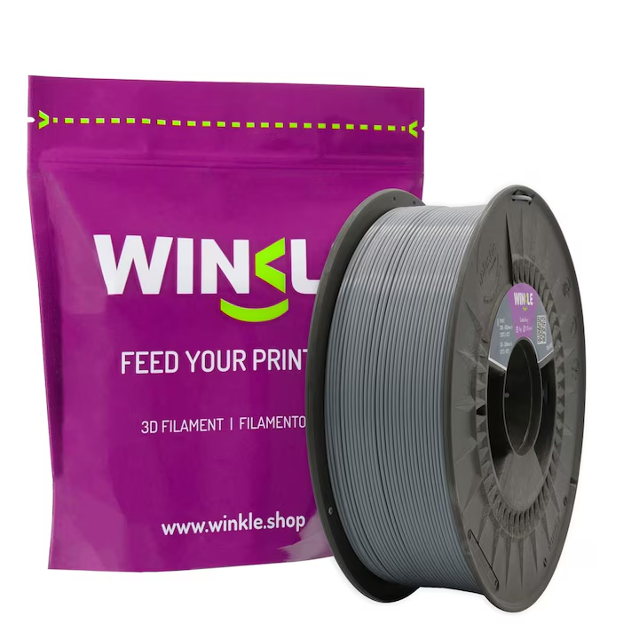 Filament PLA HIGH SPEED, WINKLE, 1.75MM, TURBO GREY, 1KG