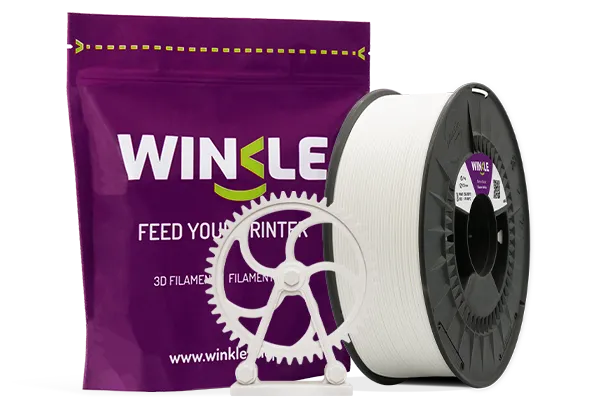 Filament ABS, GLACIER WHITE, 1KG, WINKLE